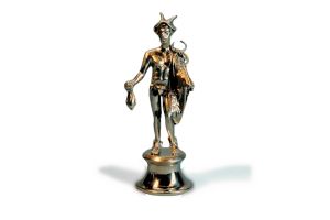 Merkur Statuette, Bronze