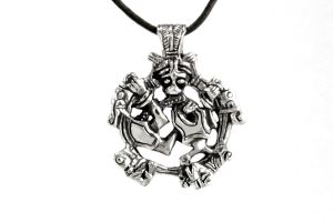Viking Pendant Borre-Style, Silver