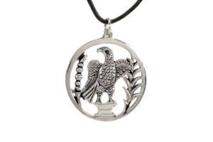 Roman Eagle Amulet Signum, Silver