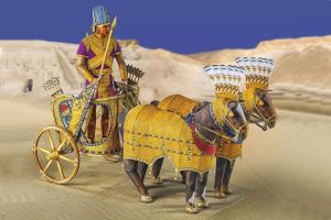 Ägyptischer Streitwagen mit Ramses II 1:9